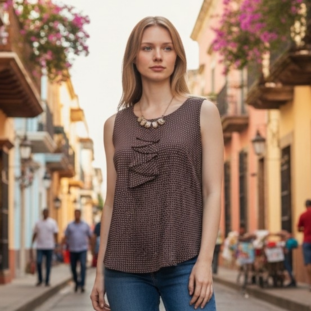 Jacob Polka Dot Blouse